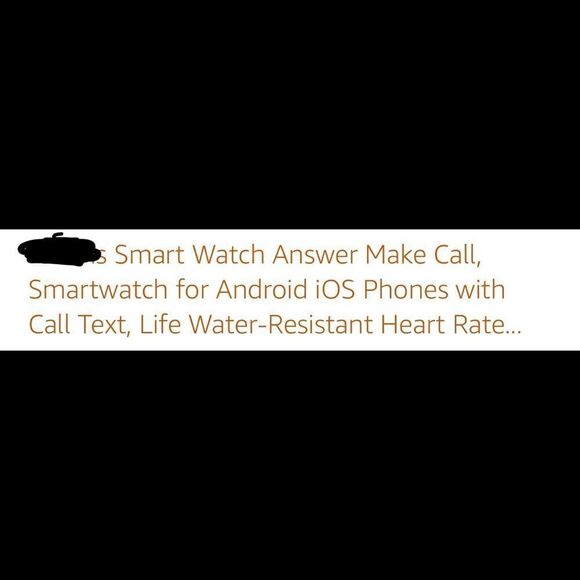 Smart watch black band and white band, unisex